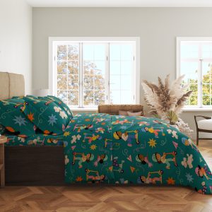 Alternative view of Sunshine Scooter Parade Bedding Set