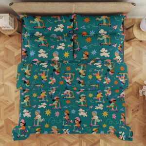 Sunshine Scooter Parade Bedding Set - Image 3