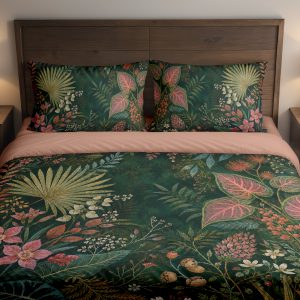 Verdant Ember Herbarium Bedding Set