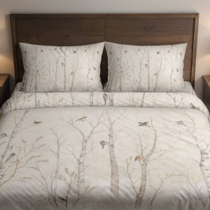 Winter Bird Grove Bedding Set
