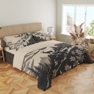 Alpine Charcoal Story Bedding Set - Image 4