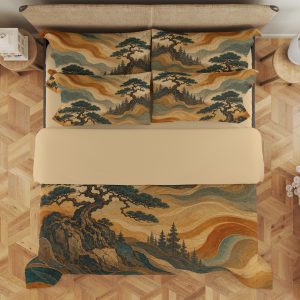 Amber Current Pine Terraces Bedding Set - Image 3