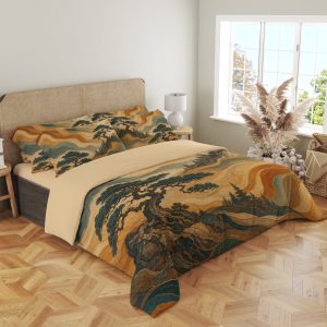 Amber Current Pine Terraces Bedding Set - Image 4
