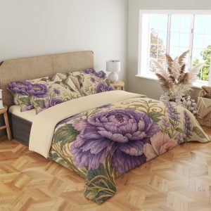Amethyst Hummingbird Flourish Bedding Set - Image 4