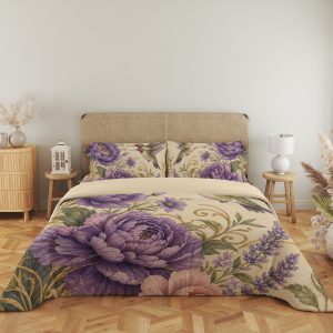 Amethyst Hummingbird Flourish Bedding Set - Image 5