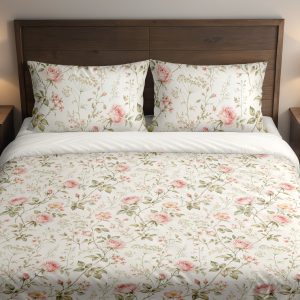 Blush Briar Botanical Bedding Set