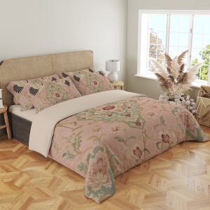 Blush Crane Medallion Bedding Set - Image 4