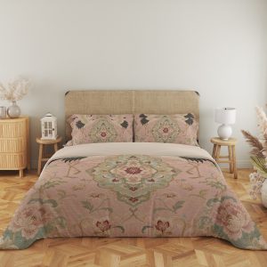 Blush Crane Medallion Bedding Set - Image 5