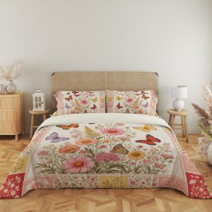 Butterfly Orchard Mosaic Bedding Set - Image 5
