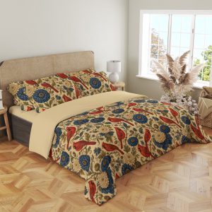 Cardinal Indigo Bloom Bedding Set - Image 4