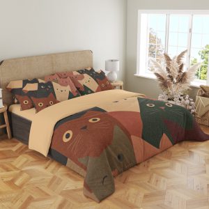 Clay Cat Chorus Bedding Set - Image 4
