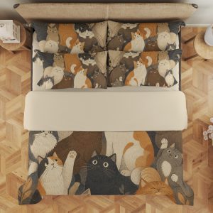 Cocoa Cat Assembly Bedding Set - Image 3