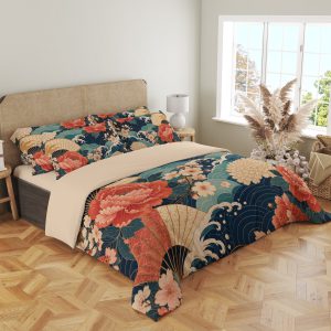 Coral Fan Wave Garden Bedding Set - Image 4