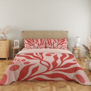 Crimson Kelp Radiance Bedding Set - Image 5