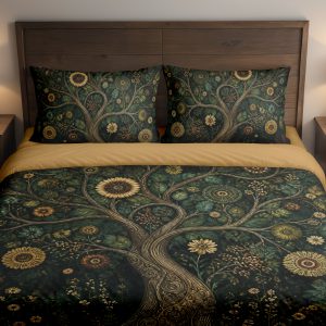 Emerald Sunwheel Arbor Bedding Set