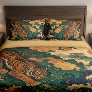 Emerald Tiger Current Bedding Set