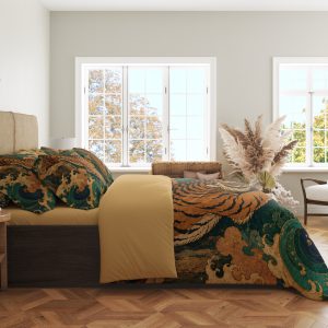 Alternative view of Emerald Tiger Current Bedding Set