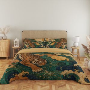 Emerald Tiger Current Bedding Set - Image 5