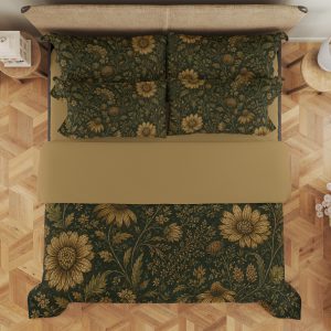 Evergreen Sepia Wildflower Bedding Set - Image 3