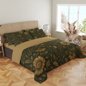 Evergreen Sepia Wildflower Bedding Set - Image 4