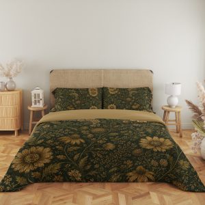 Evergreen Sepia Wildflower Bedding Set - Image 5