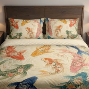 Festival Koi Orbit Bedding Set