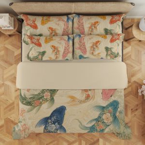 Festival Koi Orbit Bedding Set - Image 3