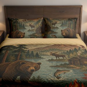 Forest Camp Chronicle Bedding Set