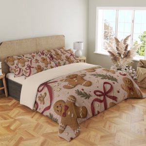 Gingerbread Ribbon Parade Bedding Set - Image 4