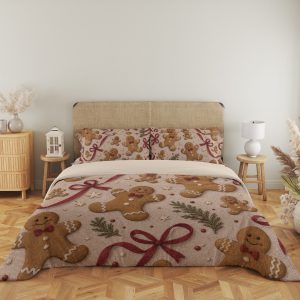 Gingerbread Ribbon Parade Bedding Set - Image 5