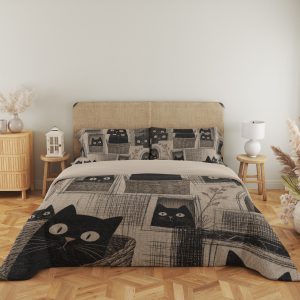 Ink Window Cat Portraits Bedding Set - Image 5