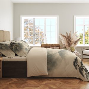 Alternative view of Ivory Pine Mist Passage Bedding Set