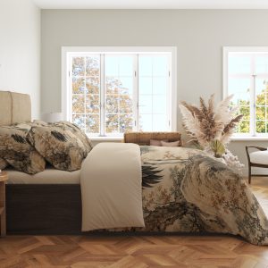 Alternative view of Ivory Sun Crane Grove Bedding Set