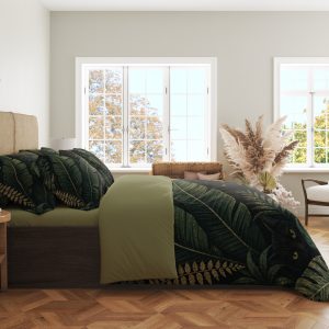 Alternative view of Lakehouse Night Cat Canopy Bedding Set