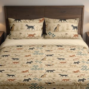 Linen Hound Meadow Bedding Set
