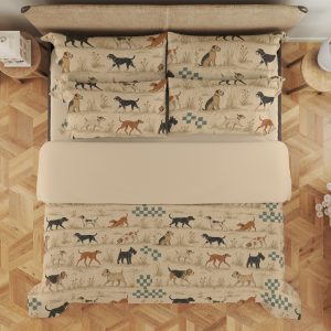 Linen Hound Meadow Bedding Set - Image 3