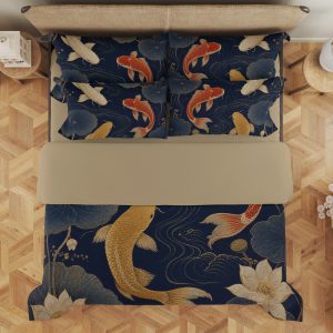 Lotus Current Koi Bedding Set - Image 3