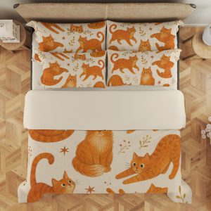 Marmalade Cat Parade Bedding Set - Image 3
