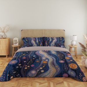 Midnight Celestial River Grove Bedding Set - Image 5
