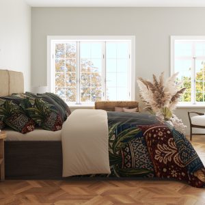 Alternative view of Midnight Conservatory Cats Bedding Set