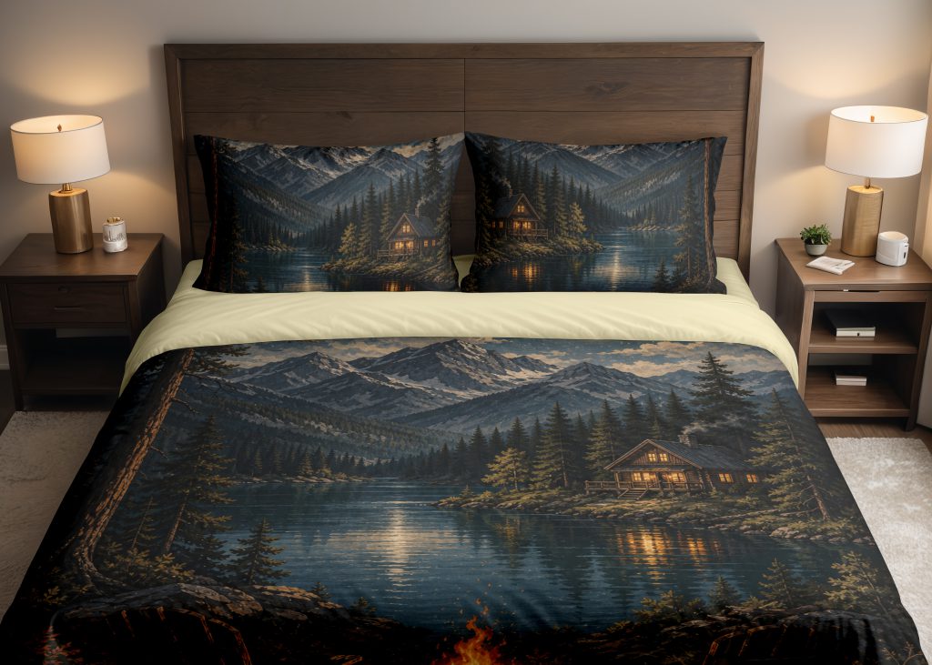 Moonfire Cabin Lakeside Bedding Set