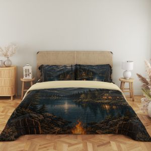 Moonfire Cabin Lakeside Bedding Set - Image 5