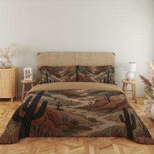 Moonlit Desert Canyon Bedding Set - Image 5
