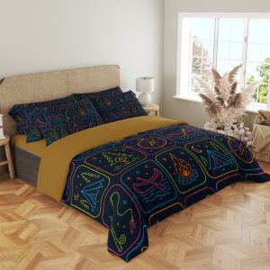 Neon Wilderness Pursuit Badges Bedding Set - Image 4