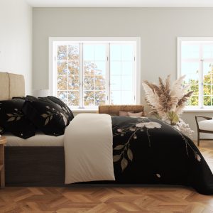 Alternative view of Nocturne Blush Blossom Bough Bedding Set