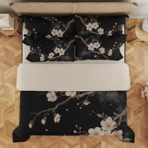 Nocturne Blush Blossom Bough Bedding Set - Image 3