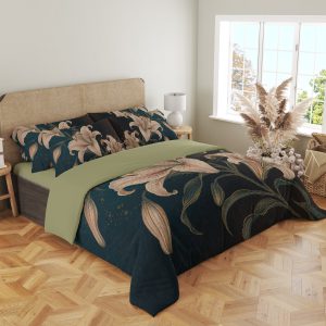 Nocturne Lily Sweep Bedding Set - Image 4