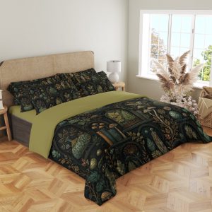 Obsidian Curio Cabinet Botanica Bedding Set - Image 4