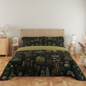 Obsidian Curio Cabinet Botanica Bedding Set - Image 5