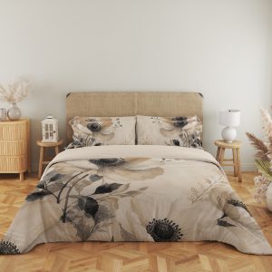 Parchment Noir Anemone Bedding Set - Image 5
